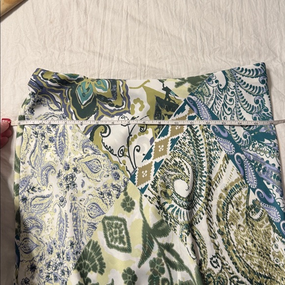 Zara Printed Silk Midi Skirt - Picture 4 of 4